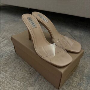 Clear Steve Madden heels